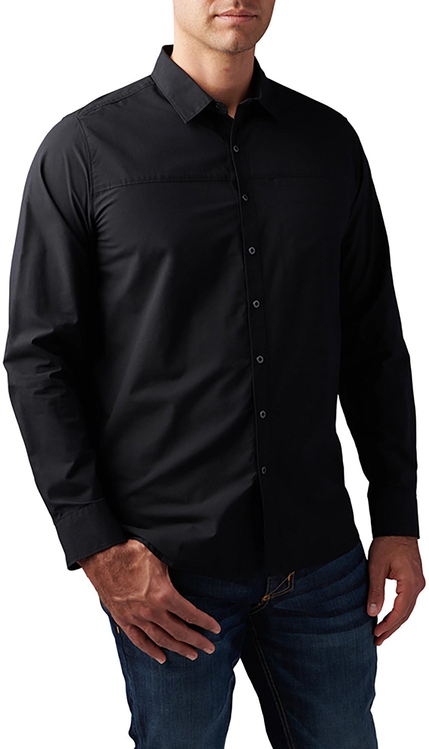 5.11 Tactical Men's Igor Solid Long Sleeve Shirt - view number 3