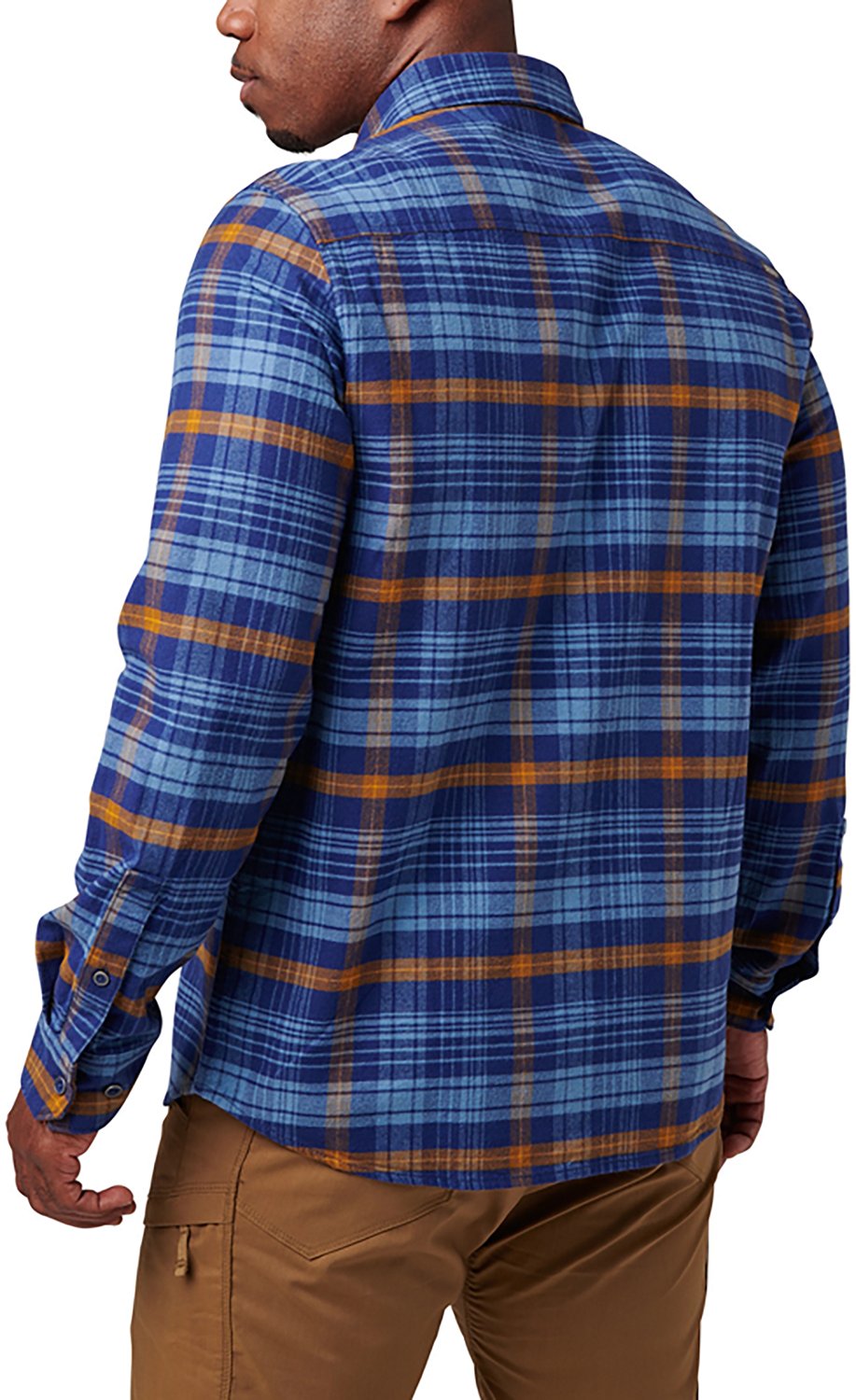 5.11 Tactical Men's Lester Heavy Weight Flannel Plaid Long Sleeve Shirt - view number 3