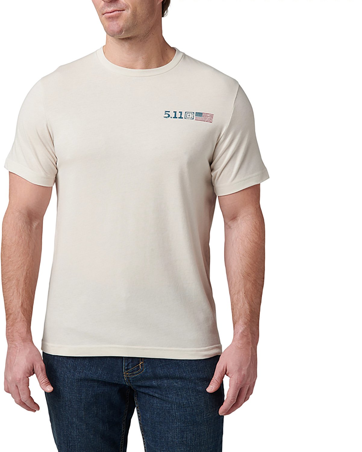 5.11 Tactical Men's American Flag Short Sleeve Shirt - view number 2
