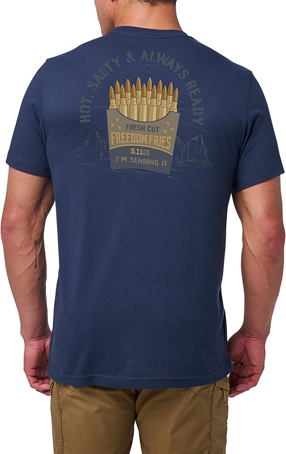 5.11 Tactical Men's Freedom Fries Short Sleeve Shirt                                                                             - view number 2