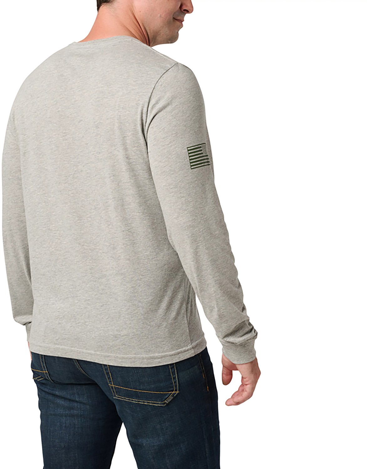 5.11 Tactical Men's Woodland Camo Fill Long Sleeve Shirt - view number 3