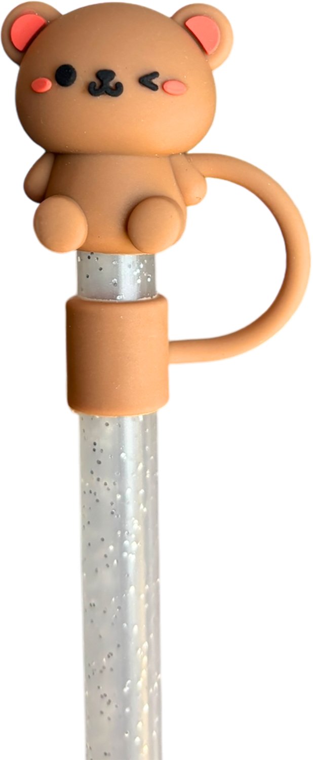 CharCharms Cute Animal Straw Topper Set - view number 7