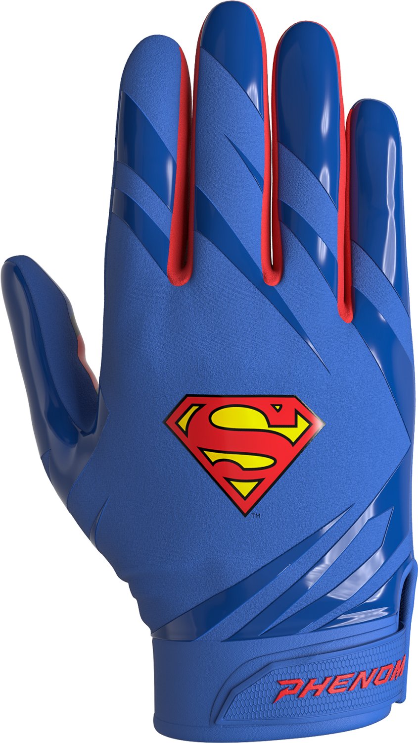 Phenom Elite Superman Football Gloves                                                                                            - view number 1