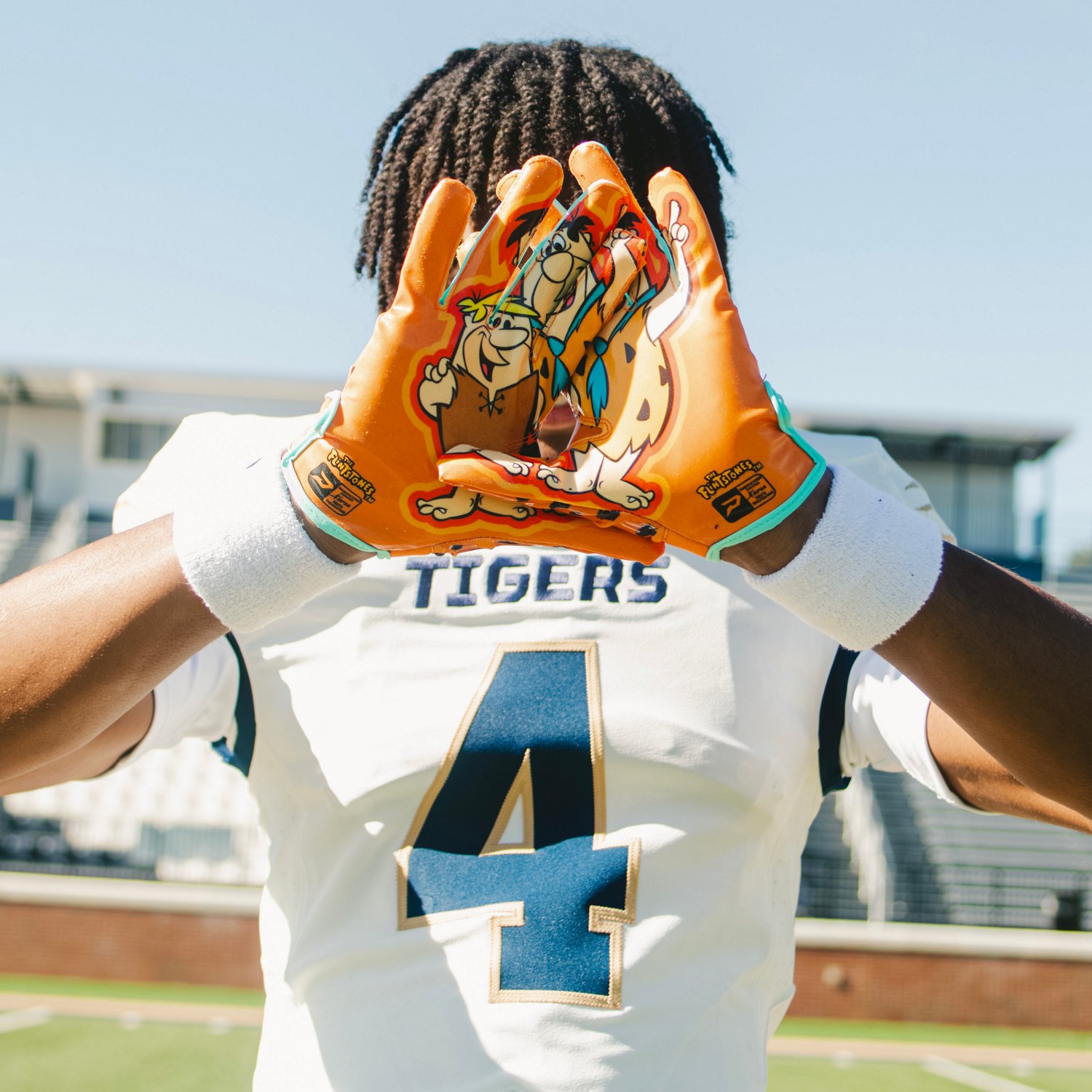 Phenom Elite The Flintstones Football Gloves                                                                                     - view number 4