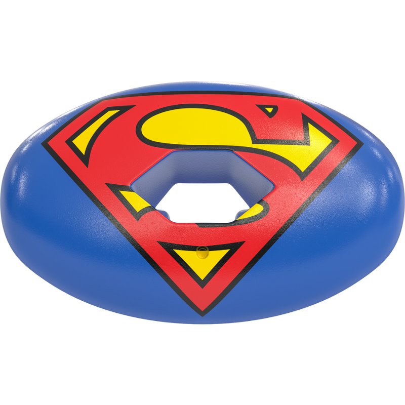 Phenom Elite Superman HexaFlow Lip Protector Mouthguard Blue - Football Equipment at Academy Sports