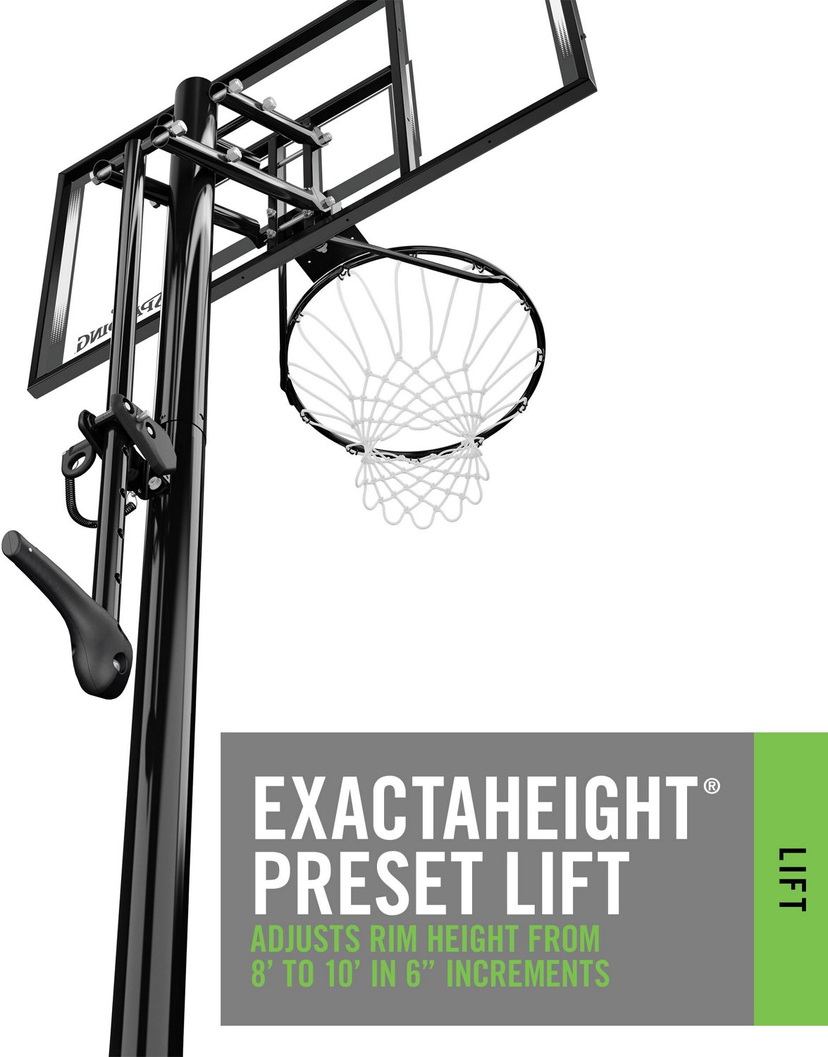 Spalding 44 in Portable Basketball Hoop                                                                                          - view number 6