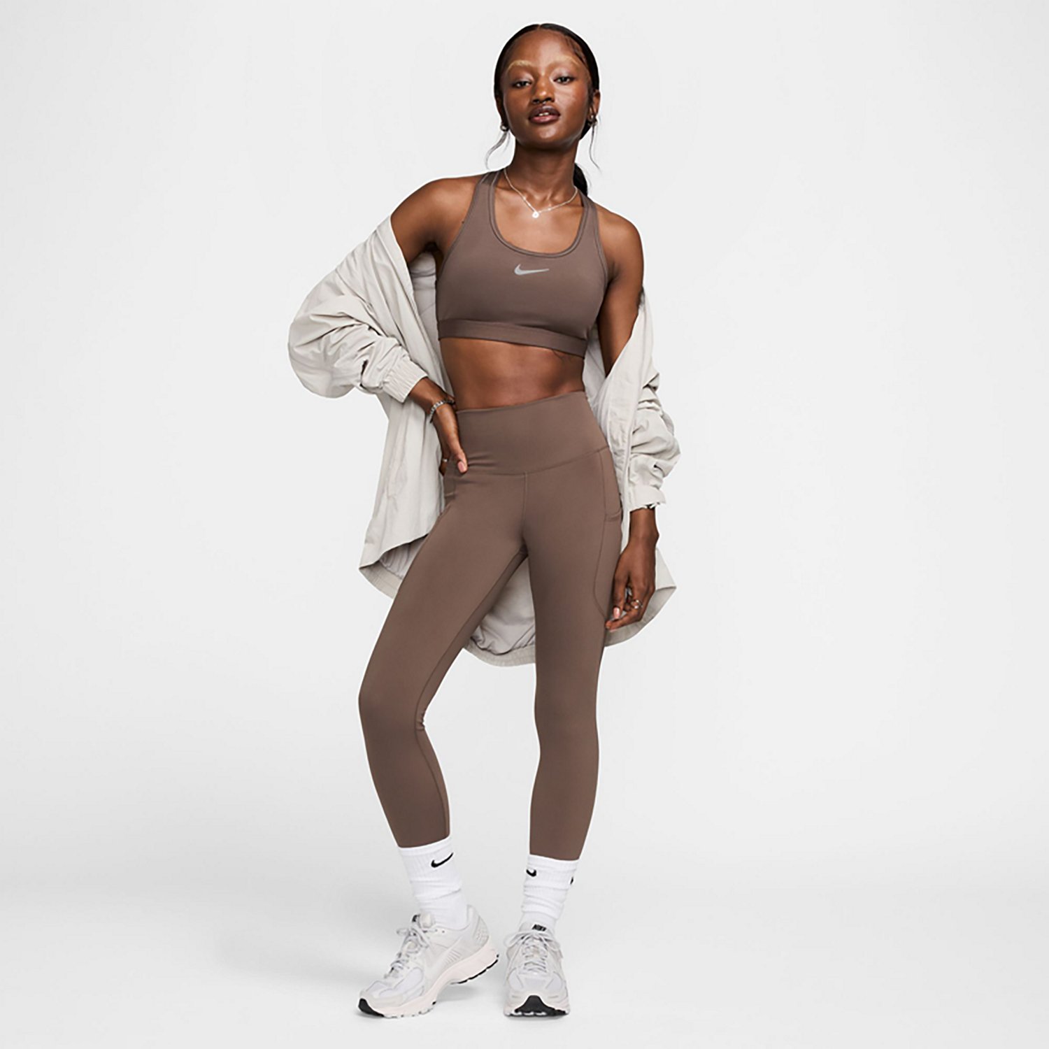 Nike Women's Dri-FIT High-Waisted 7/8 Leggings with Pockets                                                                      - view number 8