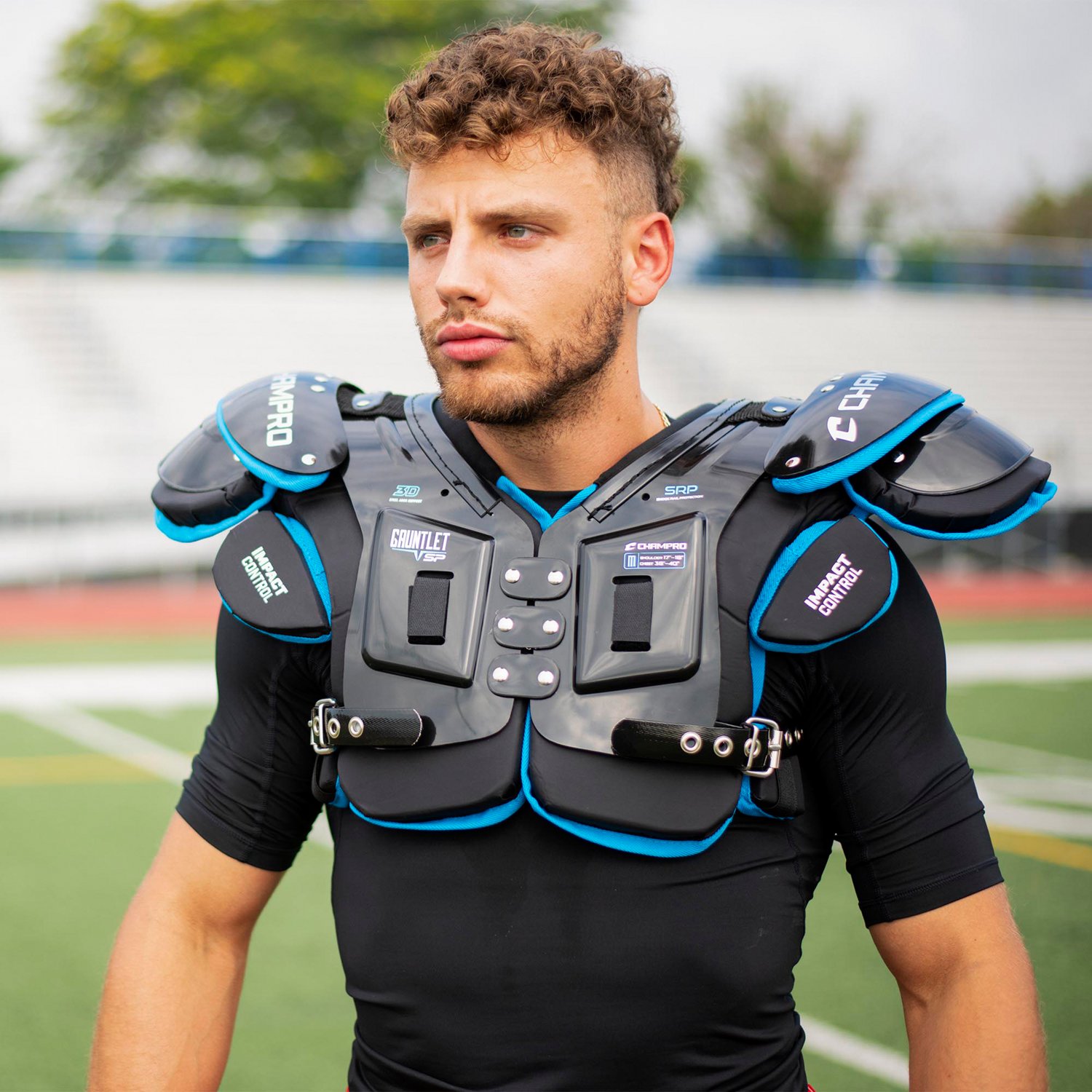 Champro Gauntlet Skill Shoulder Pads                                                                                             - view number 5