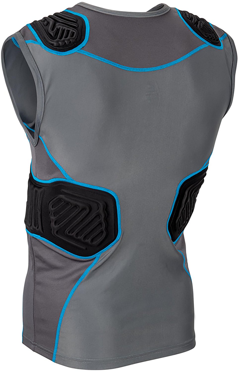 Champro Adults' Bull Rush Football Padded Compression Shirt                                                                      - view number 2