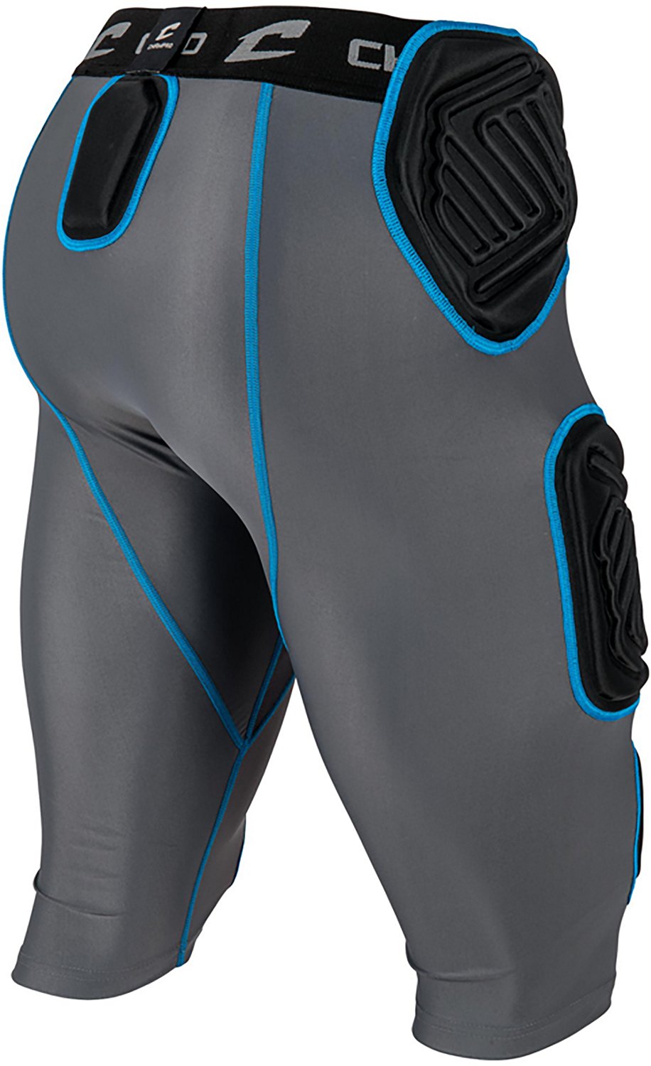 Champro Adults' Bull Rush 7-Pad Integrated Girdle                                                                                - view number 2