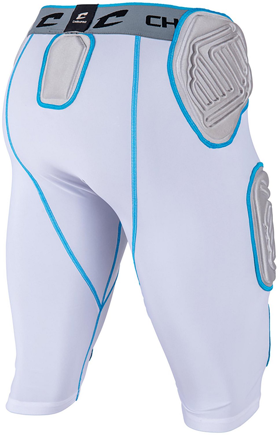 Champro Adults' Bull Rush 7-Pad Integrated Girdle                                                                                - view number 2