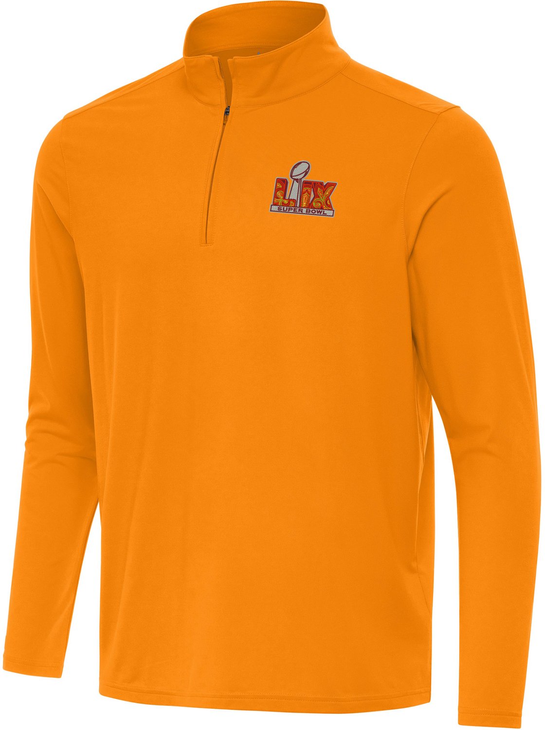 Antigua Men's NFL Super Bowl LIX Intent 1/4 Zip Pullover