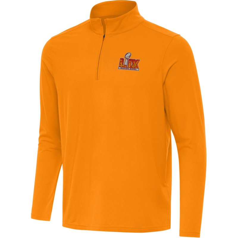 Antigua Men's NFL Super Bowl LIX Intent 1/4 Zip Pullover