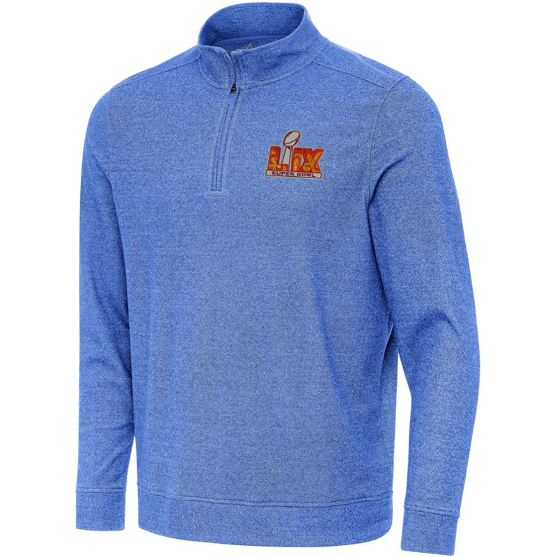 Antigua Men's NFL Super Bowl LIX Subtle 1/4 Zip Pullover