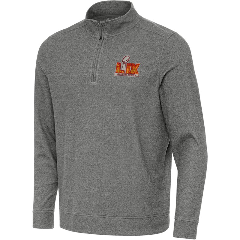 Antigua Men's NFL Super Bowl LIX Subtle 1/4 Zip Pullover