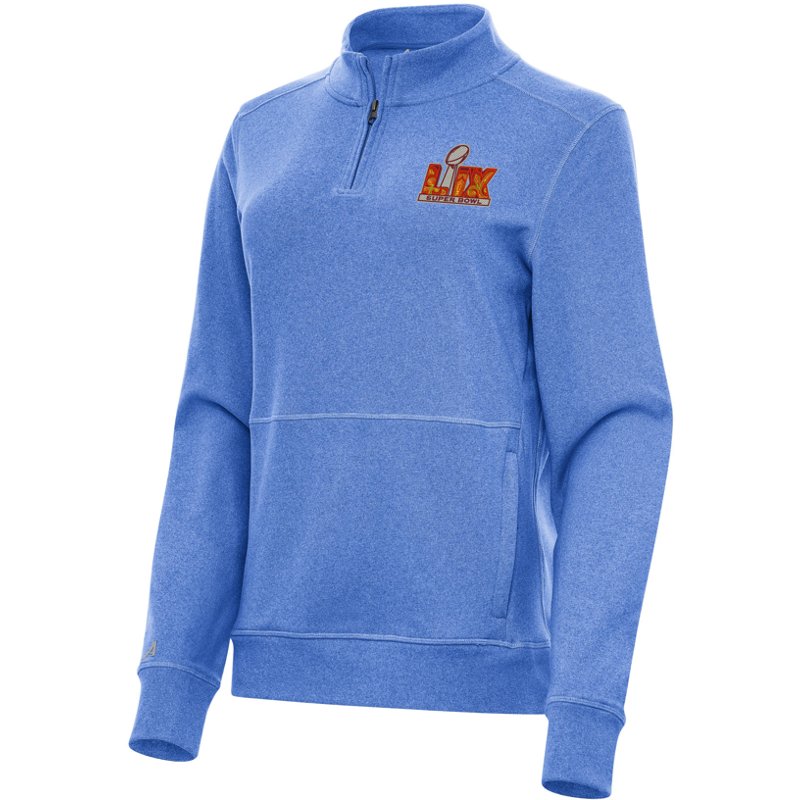 Antigua Women's NFL Super Bowl LIX Crush 1/4 Zip Pullover