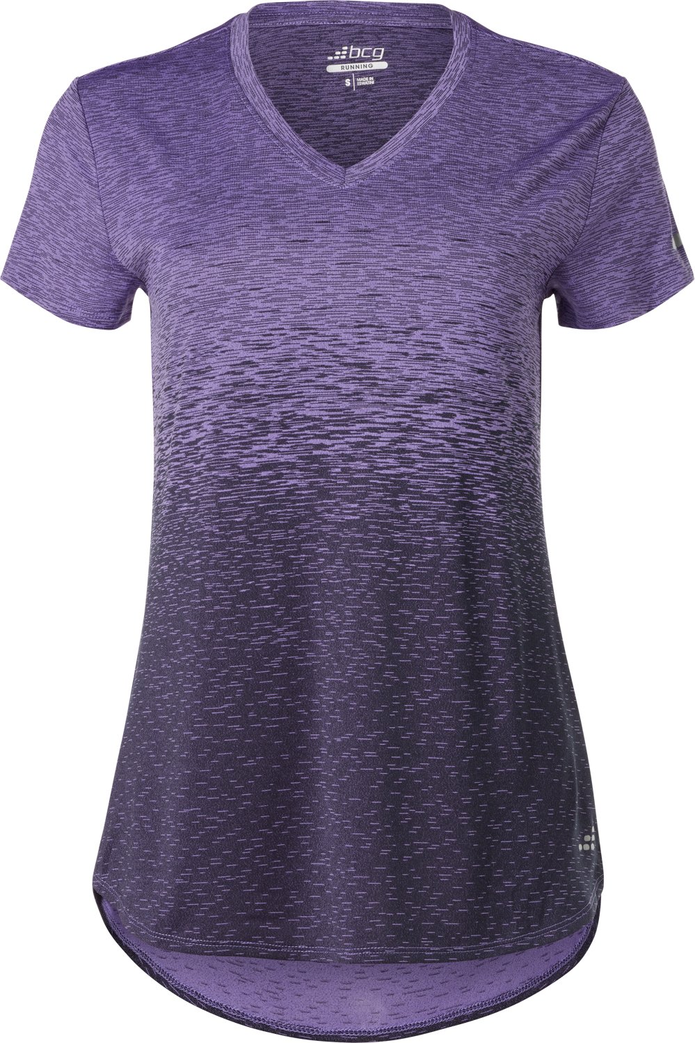 BCG Women's Ombre V-neck Training T-shirt                                                                                        - view number 1