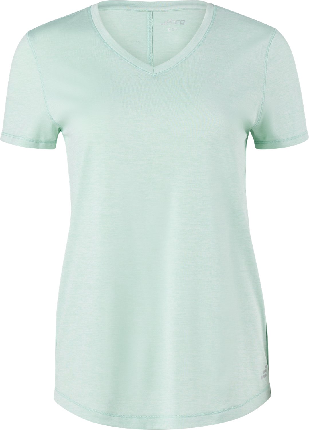 BCG Women's Turbo Melange V-neck T-shirt - view number 1