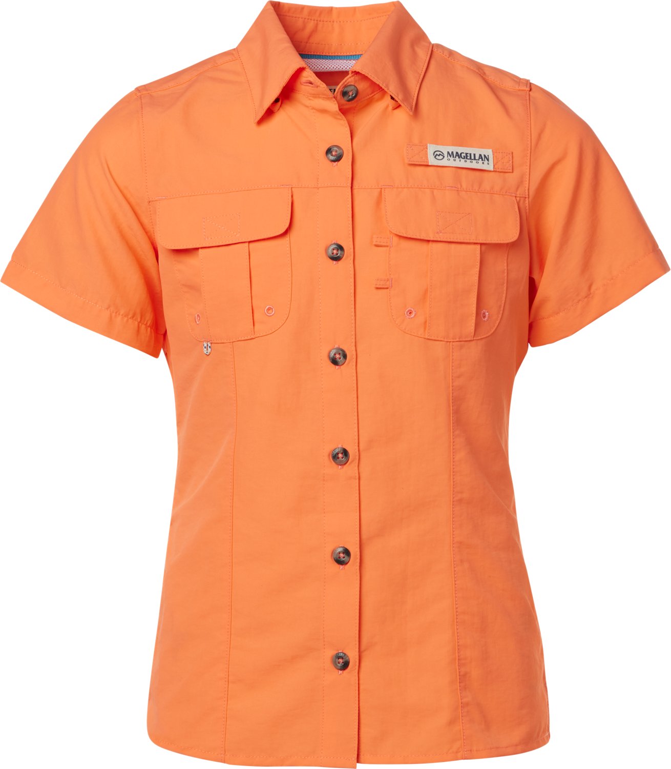 Magellan Girls' Laguna Madre Short Sleeve Fishing Shirt                                                                          - view number 2