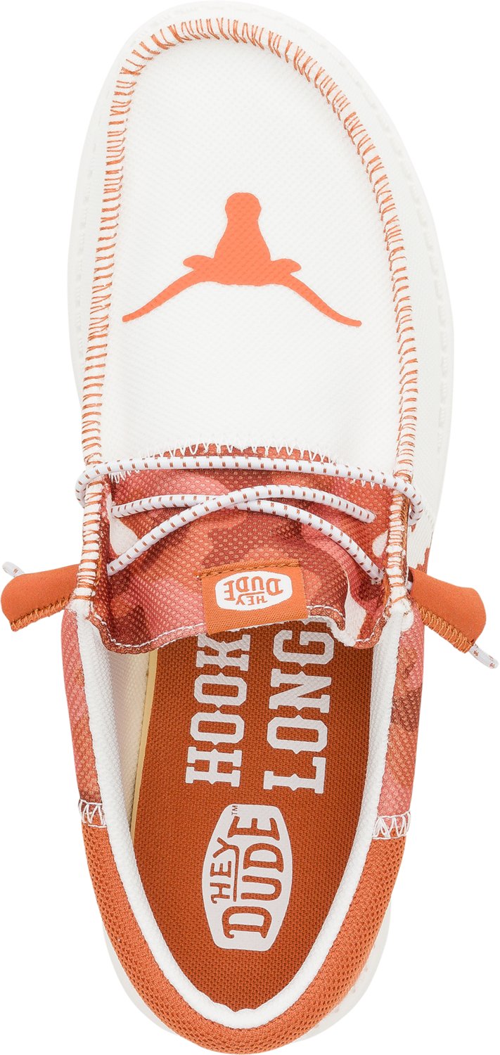 HEYDUDE Men's Wally NCAA University of Texas Slip-on Shoes - view number 7