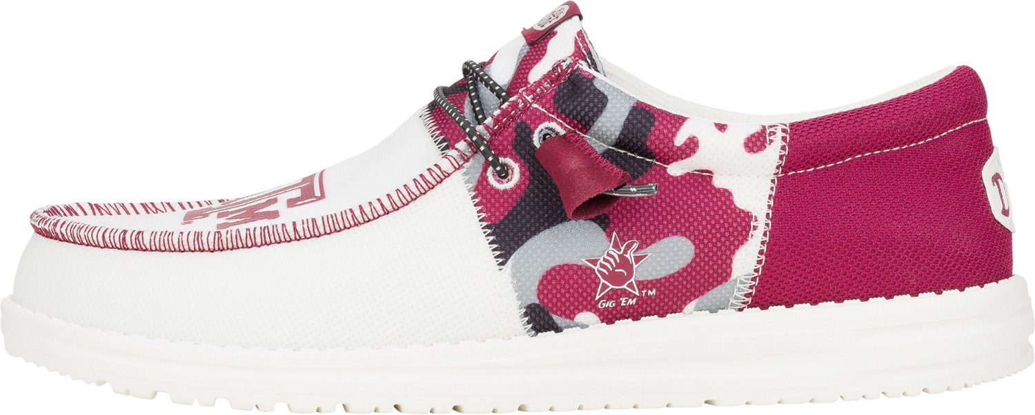 HEYDUDE Men's Wally NCAA Texas A&M University Slip-on Shoes - view number 2