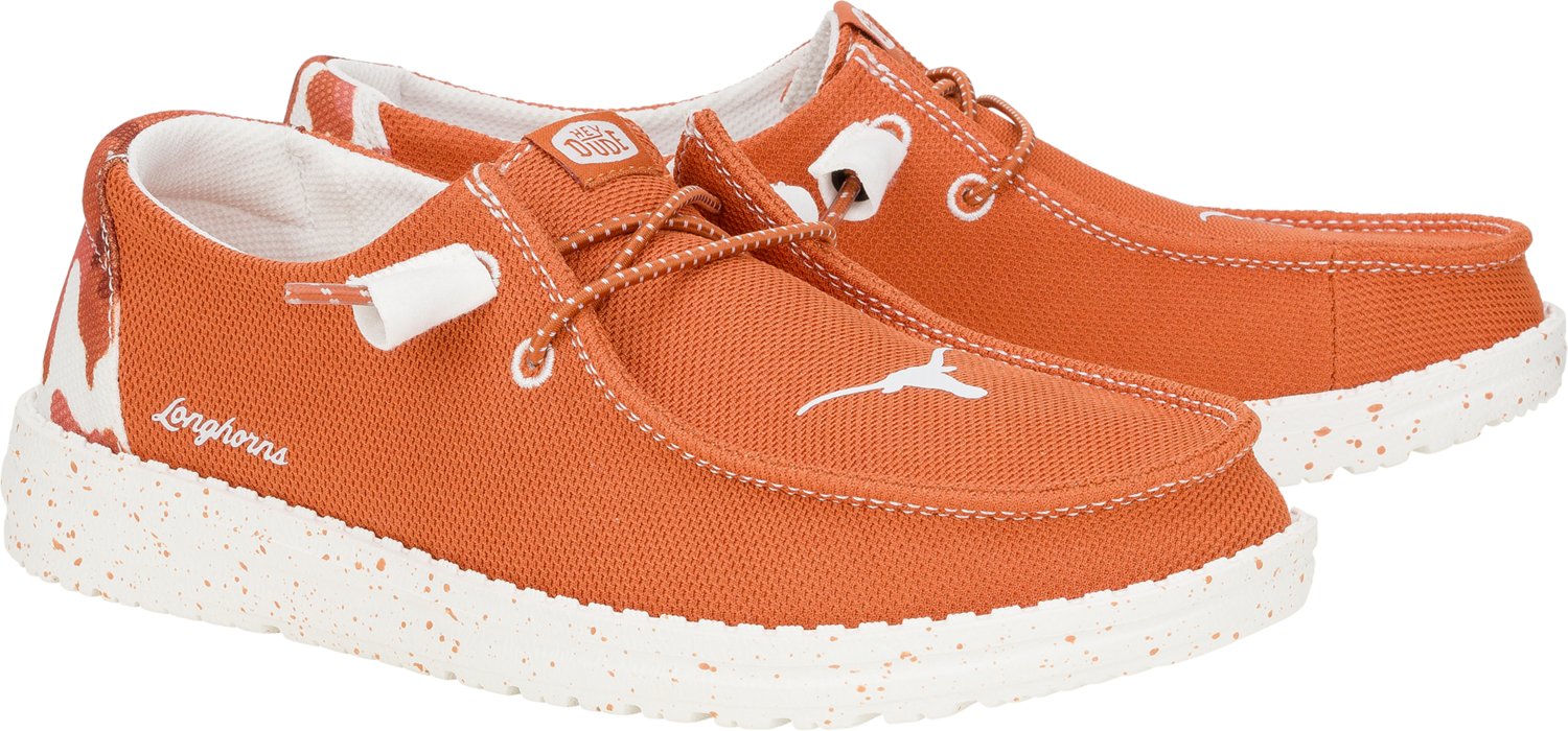 HEYDUDE Women's Wendy NCAA University of Texas Slip-on Shoes - view number 3