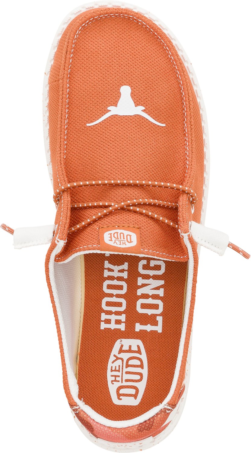 HEYDUDE Women's Wendy NCAA University of Texas Slip-on Shoes - view number 5