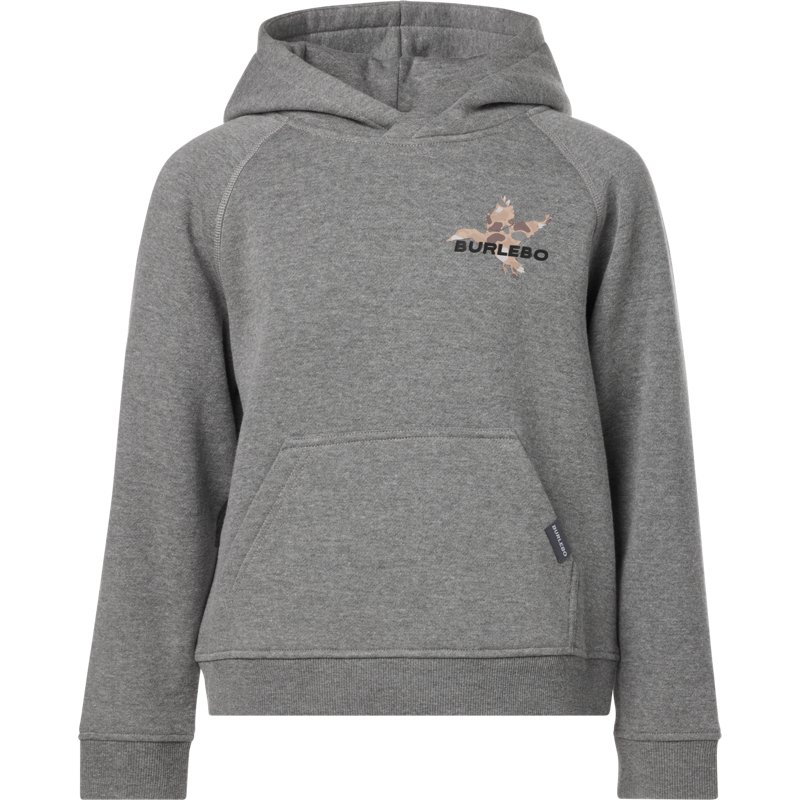 Burlebo Boys' Pintail Diving Duck Hoodie Dark Heather Grey, Medium - Boy's Fleece at Academy Sports