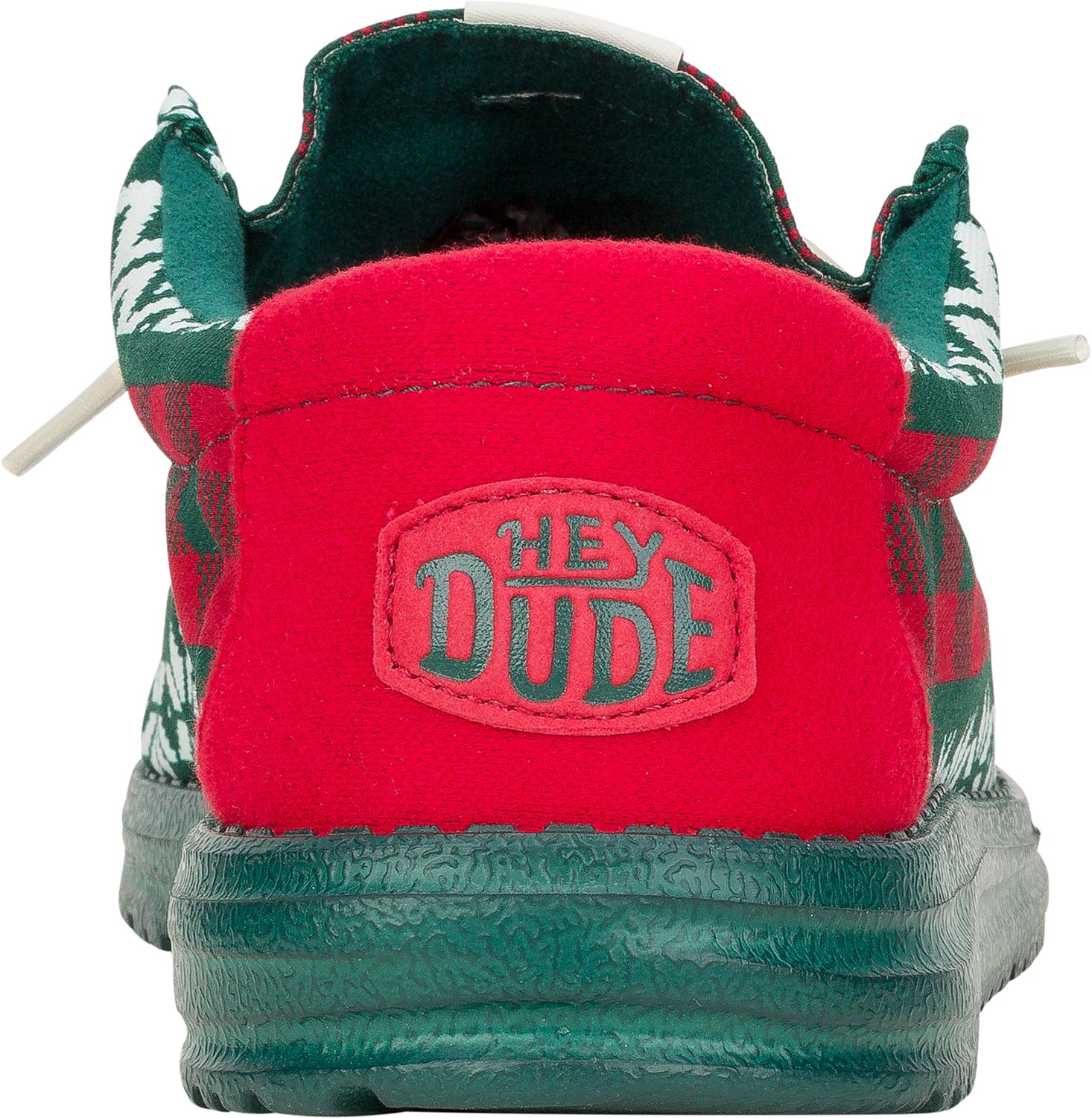 HEYDUDE Men's Wally Holiday Novelty Plaid Slip-on Shoes                                                                          - view number 5
