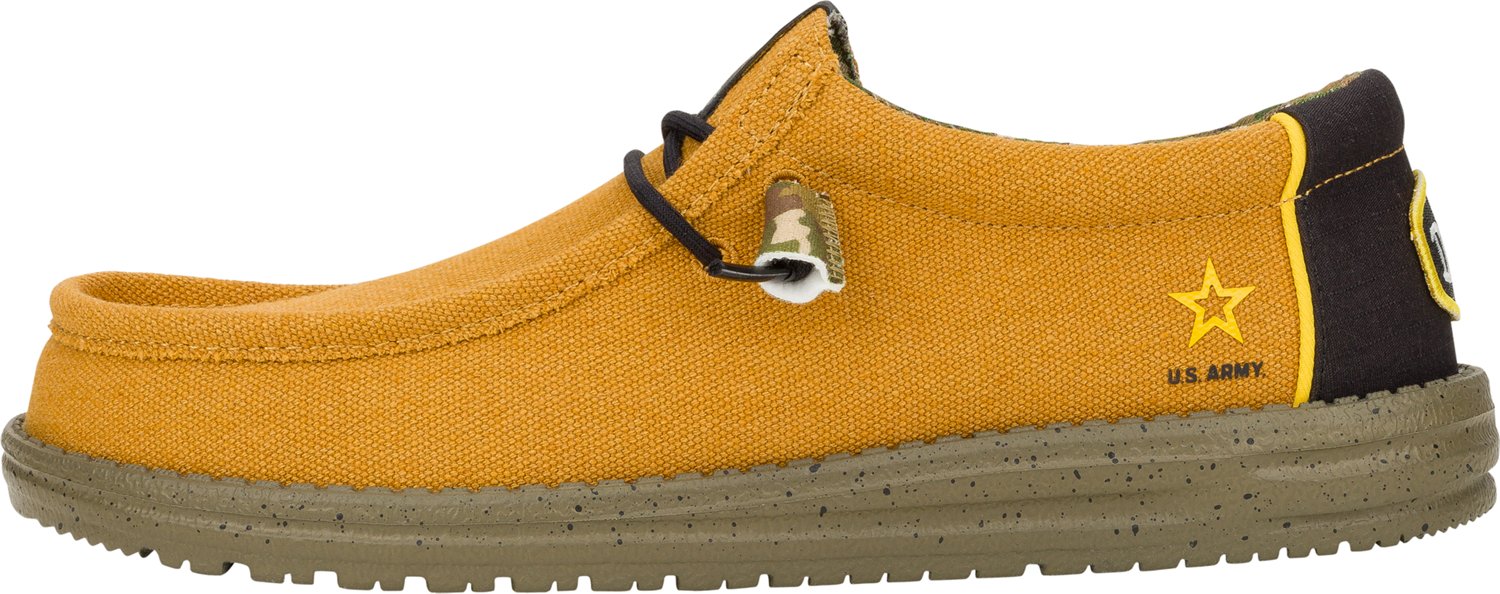HEYDUDE Men's Wally Energy US Army Slip-on Shoes                                                                                 - view number 2