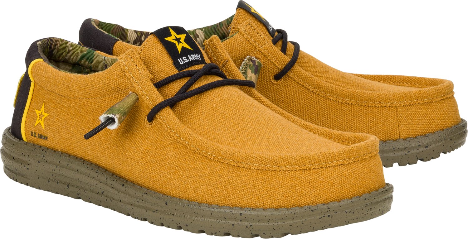 HEYDUDE Men's Wally Energy US Army Slip-on Shoes                                                                                 - view number 3