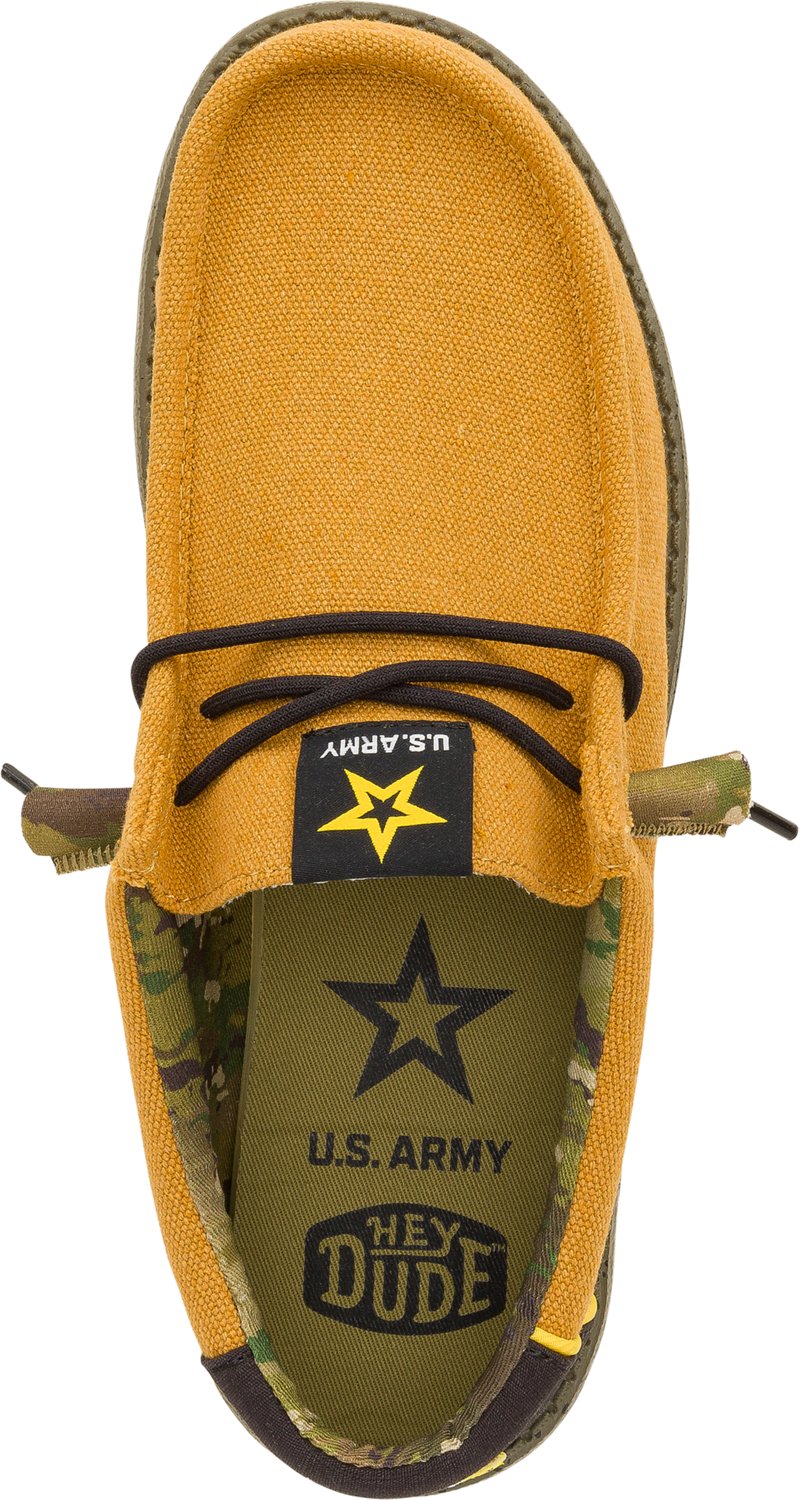 HEYDUDE Men's Wally Energy US Army Slip-on Shoes                                                                                 - view number 5