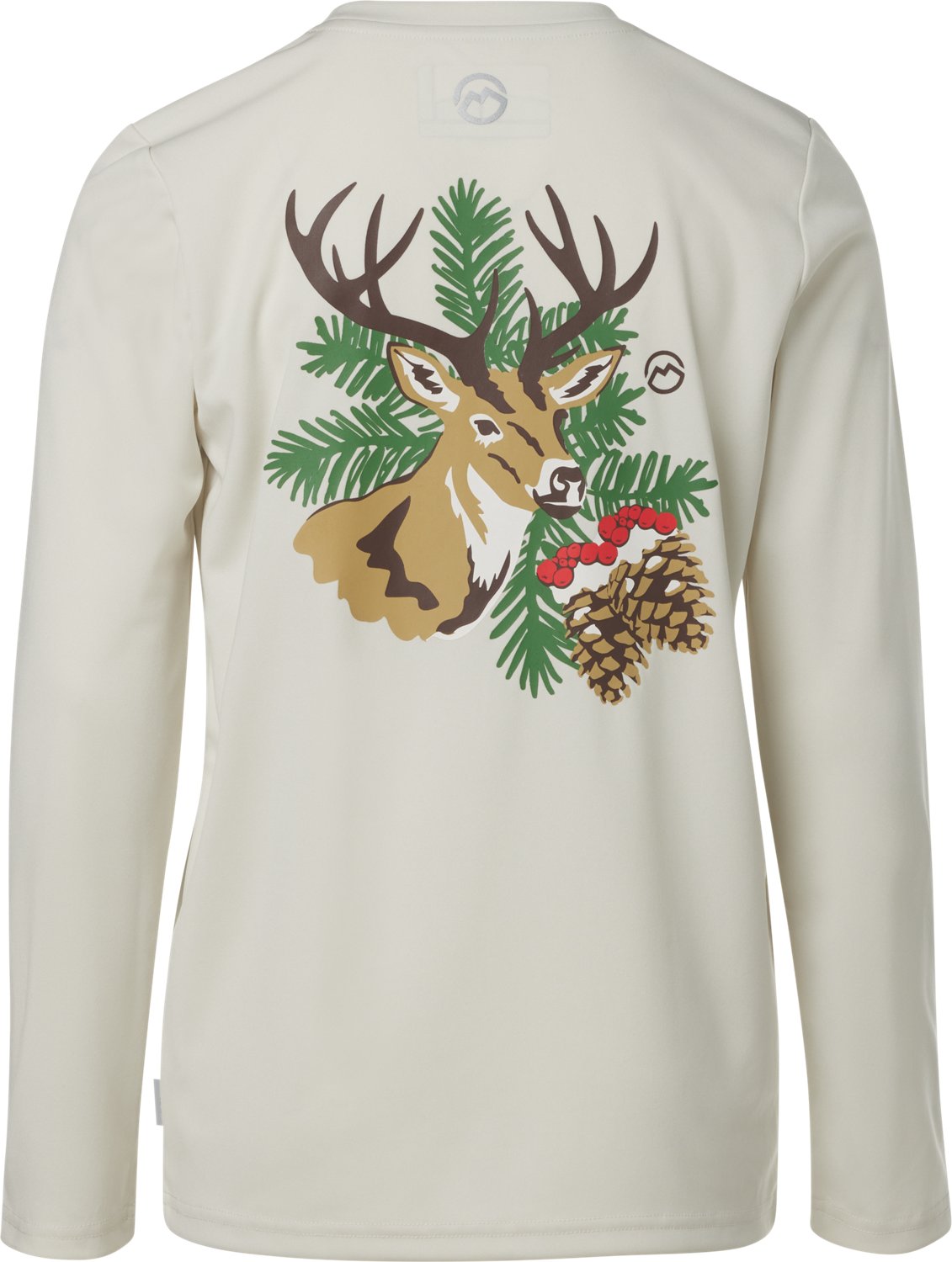 Magellan Outdoors Kids' Holiday Buck Long Sleeve T-shirt | Academy