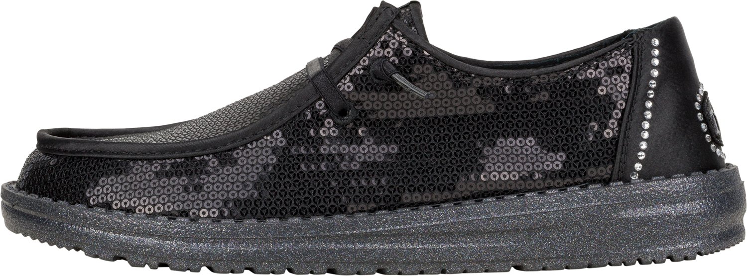 HEYDUDE Women's Wendy Disco Sequin Slip-on Shoes - view number 2