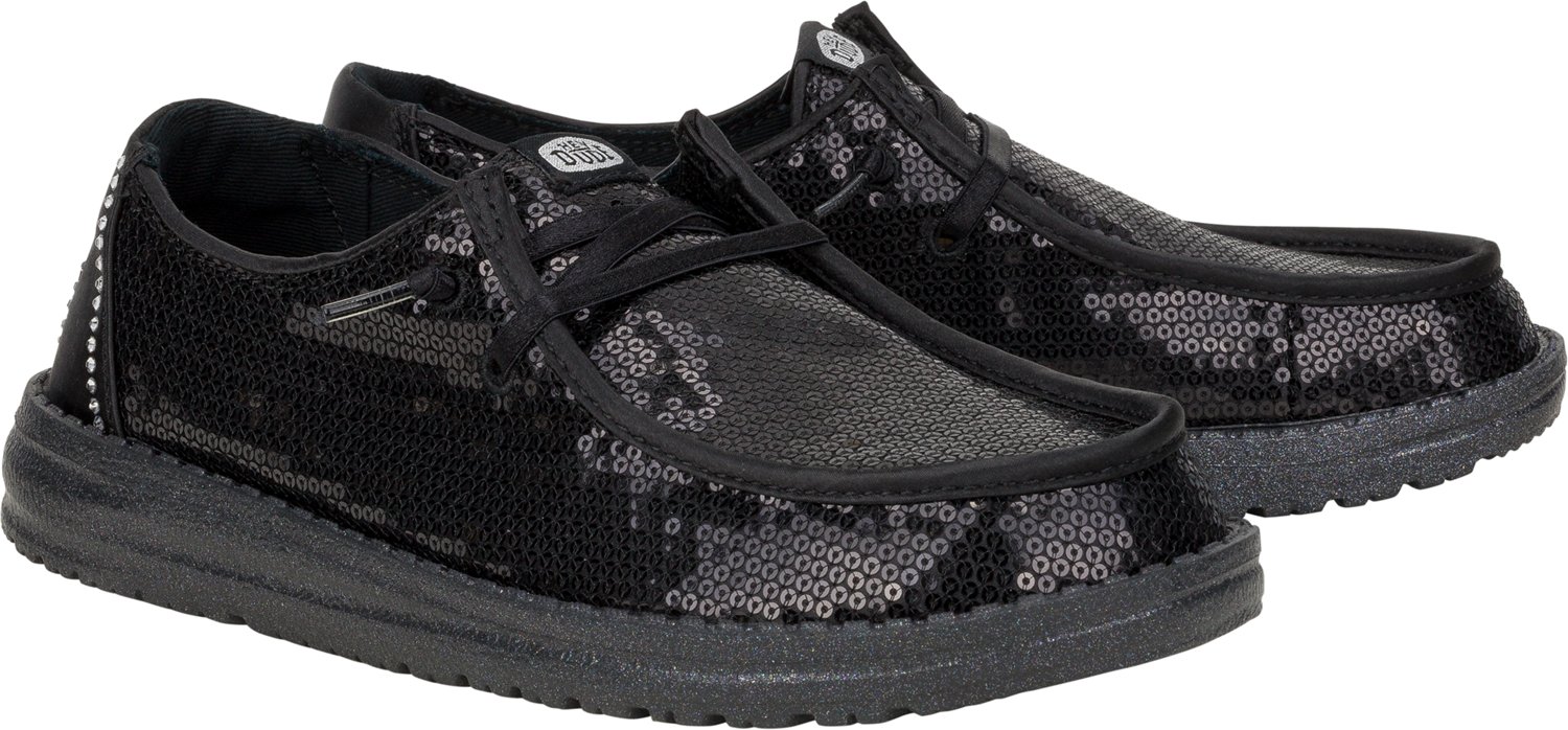 HEYDUDE Women's Wendy Disco Sequin Slip-on Shoes - view number 3