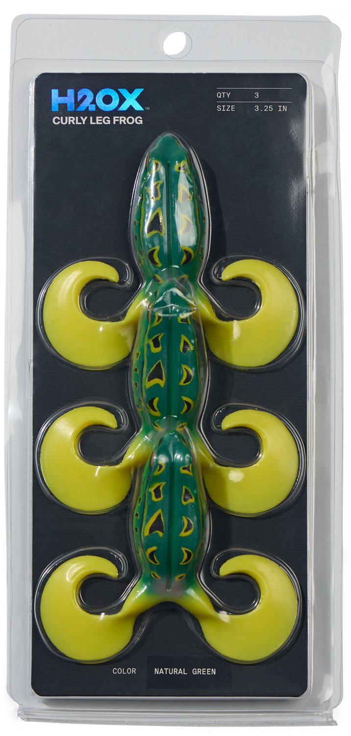 H2O XPRESS Curly Leg Frog Baits 3-Pack - view number 1