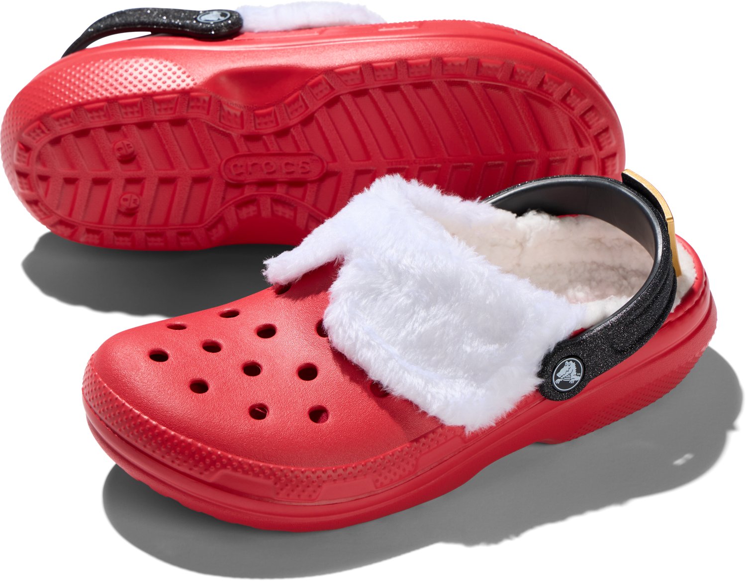 Santa crocs clearance