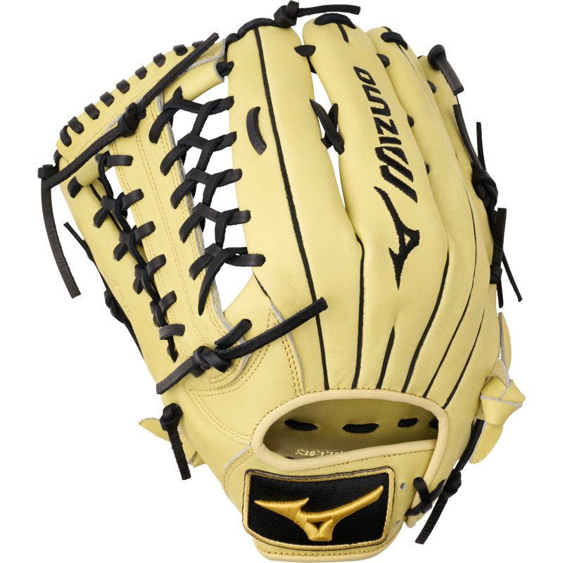 Mizuno MVP Prime 12.75 in Outfielder Baseball Glove Dark Beige - Sball/Bball Glove And Mitt at Academy Sports