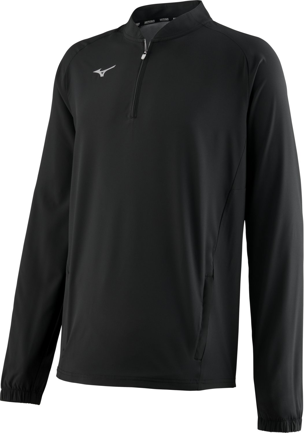 Mizuno Adults' Game Time Long Sleeve Baseball Hitting Jacket | Academy