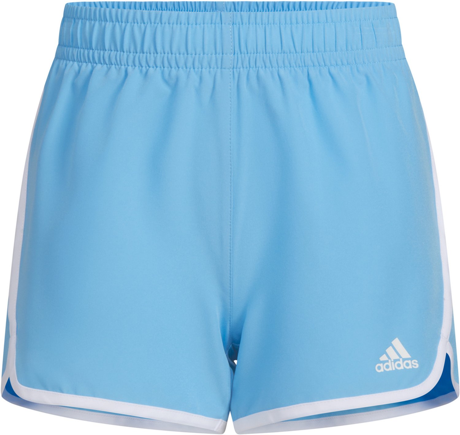 adidas Girls Woven Retro Shorts 3 in Academy