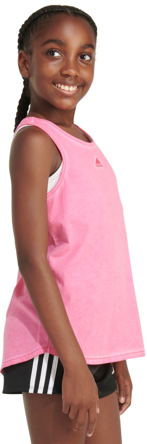 adidas Girls' Cold Pigment Tank Top                                                                                              - view number 3