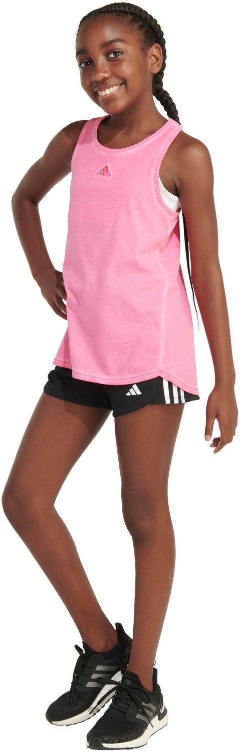 adidas Girls' Cold Pigment Tank Top                                                                                              - view number 4