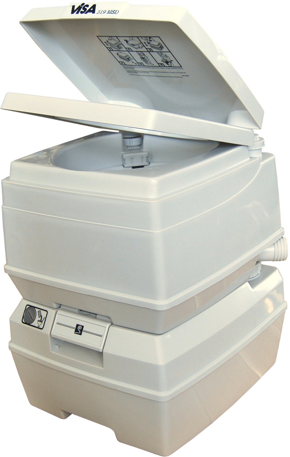 Dock Edge Sanitation Equipment Vista Marine 18L Potty                                                                            - view number 3