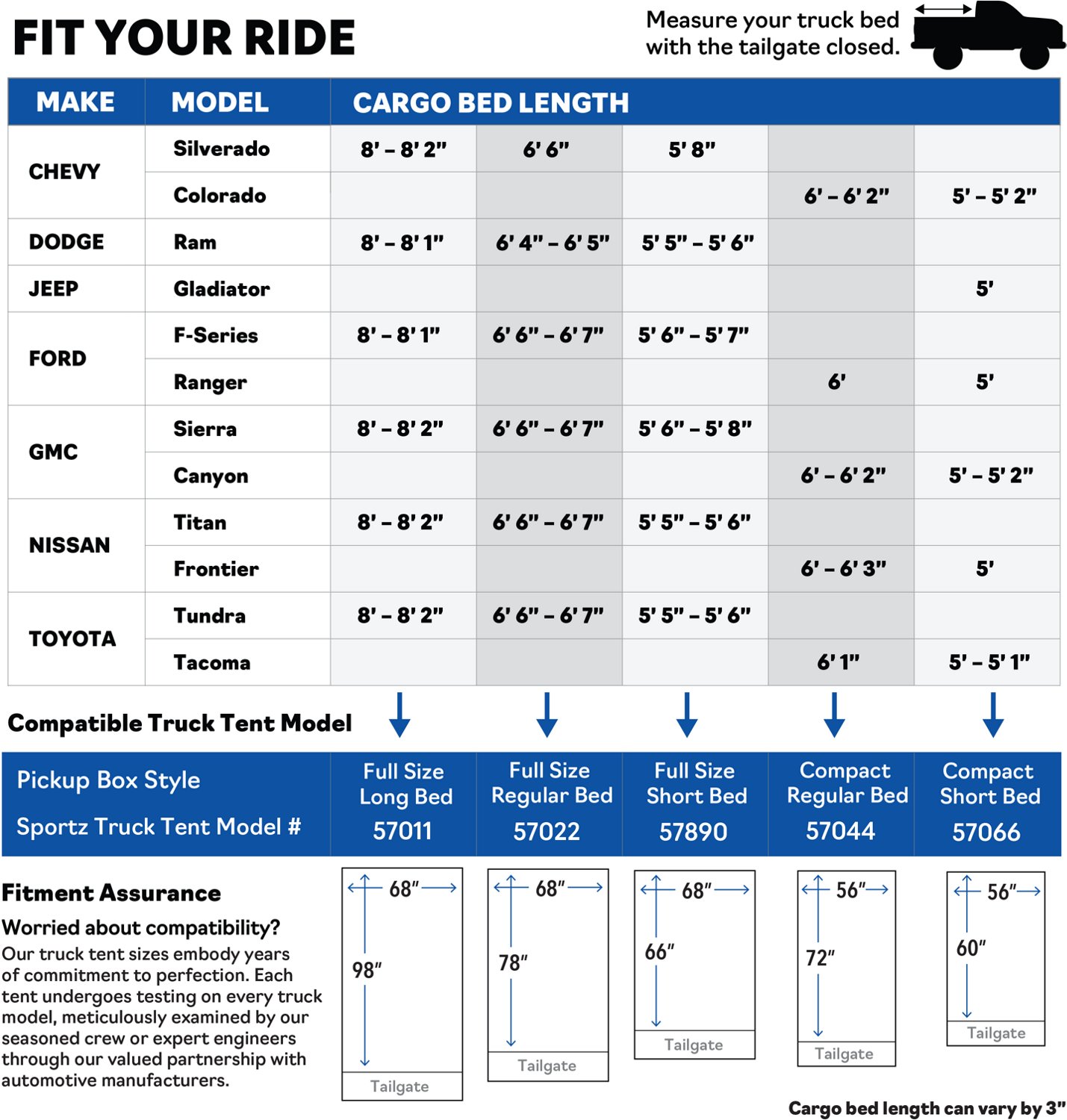  Napier Outdoors 2-Person Sportz Truck Tent - 5'-5'2" Compact Short   - view number 6