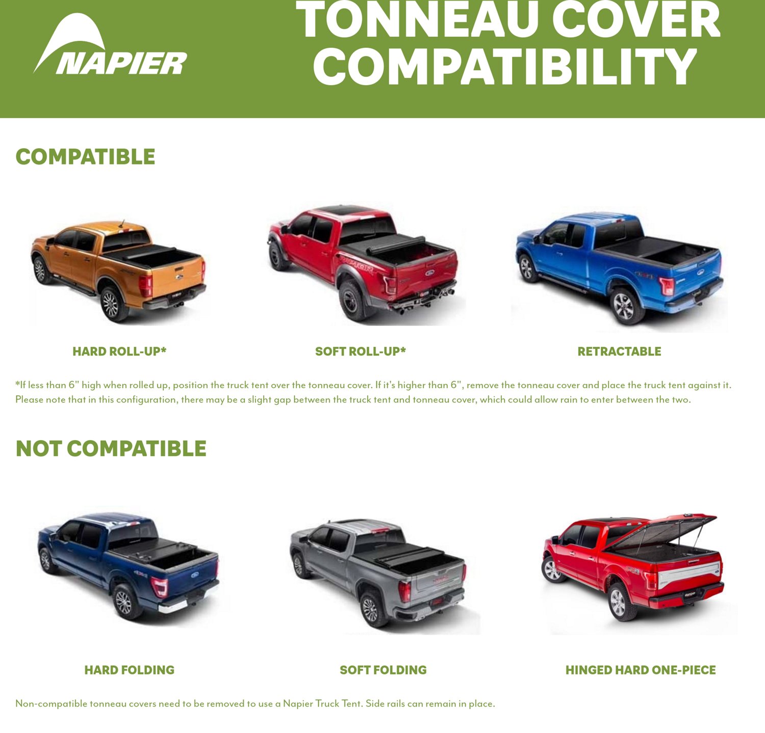  Napier Outdoors Backroadz 2-Person Camo Truck Tent - 5'5"-5'8" Full Size Short  - view number 7