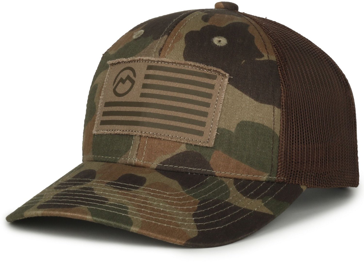 Magellan Outdoors Boys' Flag Frayed Patch Cap - view number 3