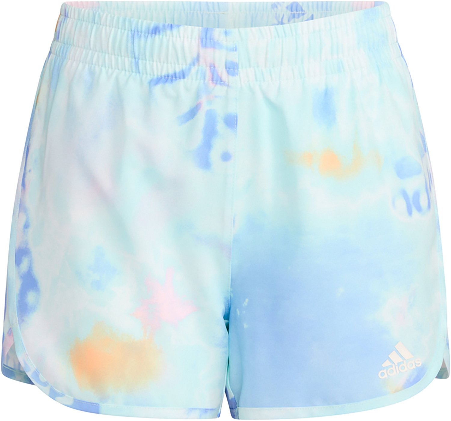 adidas Girls' AOP Woven Retro Shorts