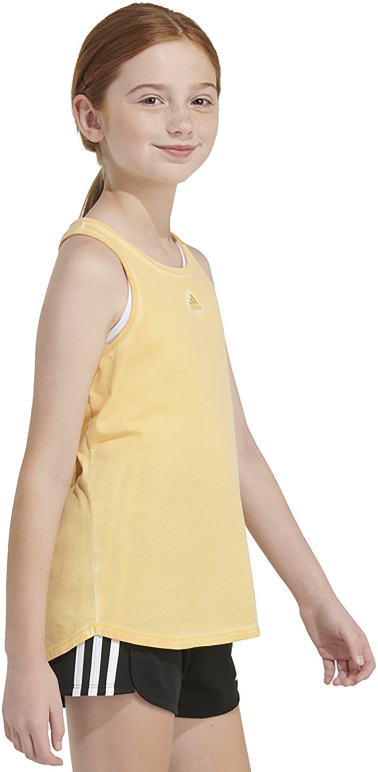 adidas Girls' Cold Pigment Tank Top                                                                                              - view number 3