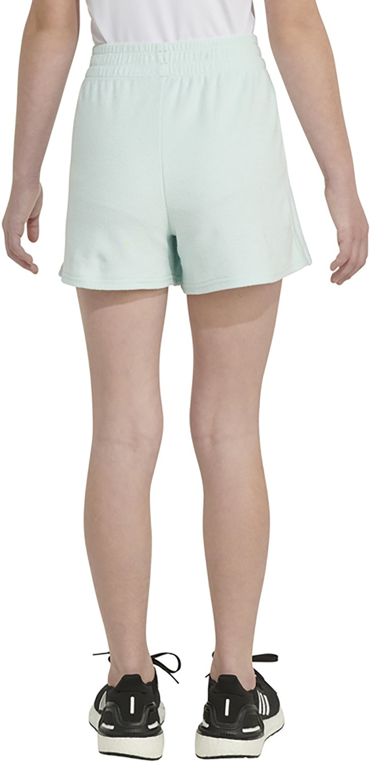 adidas Girls' All Day Terry Cloth Shorts                                                                                         - view number 2