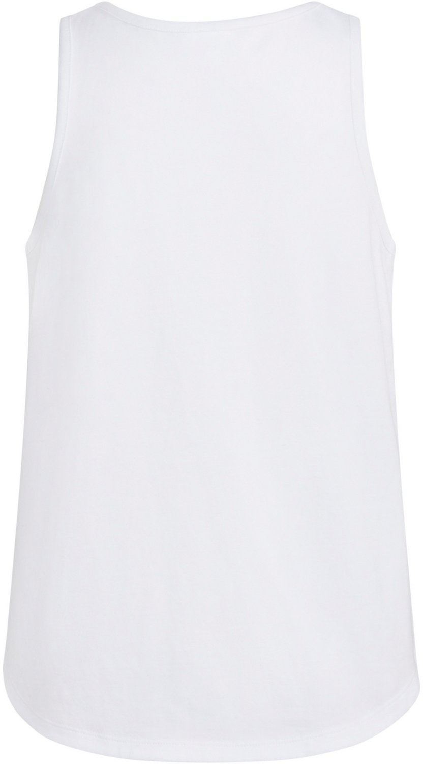 adidas Girls' Curved Hem Tank Top                                                                                                - view number 6